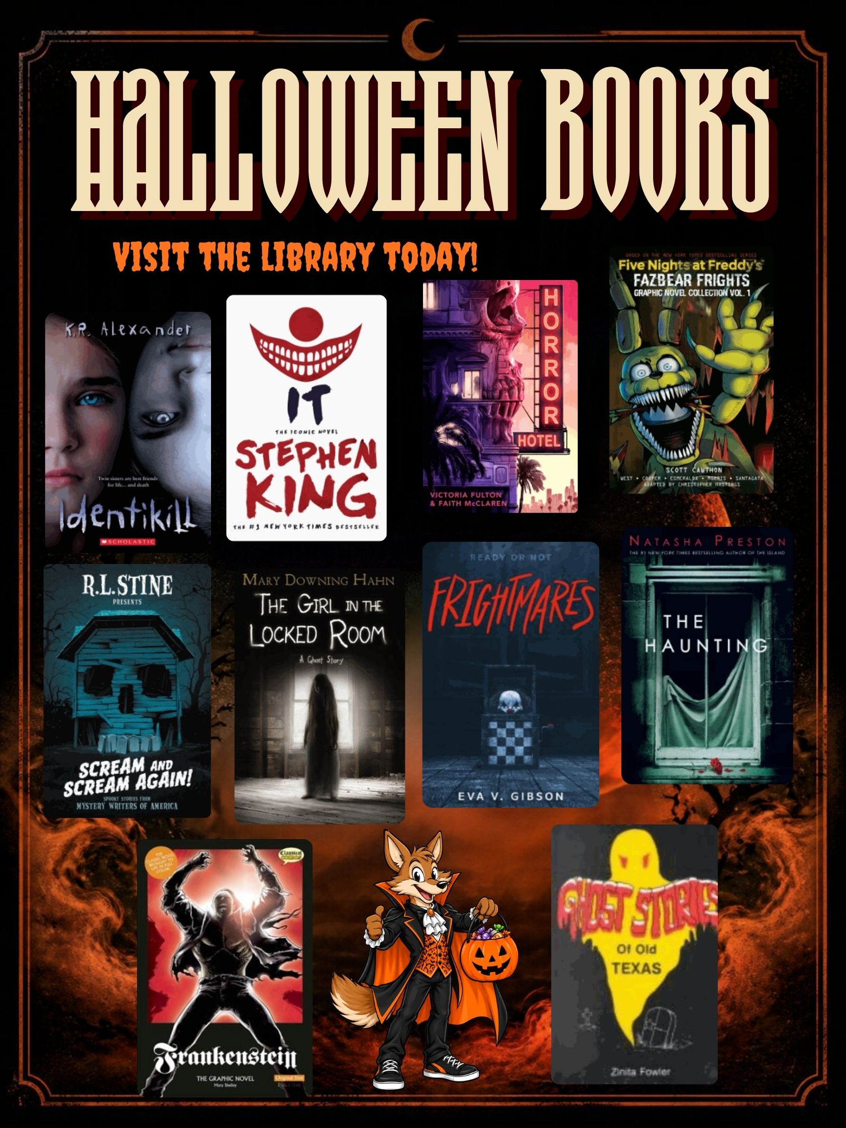 Visit the Library Today!